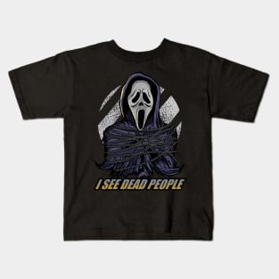 I SEE DEAD PEOPLE (color 2) Kids T-Shirt